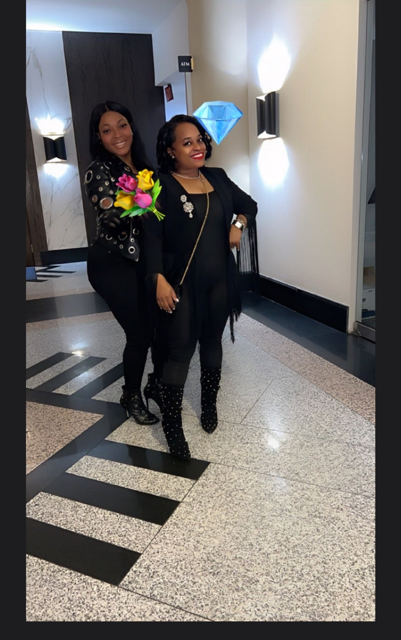 Tiffany Woods and Deyona Jackson, owners of Blossoms & Gems